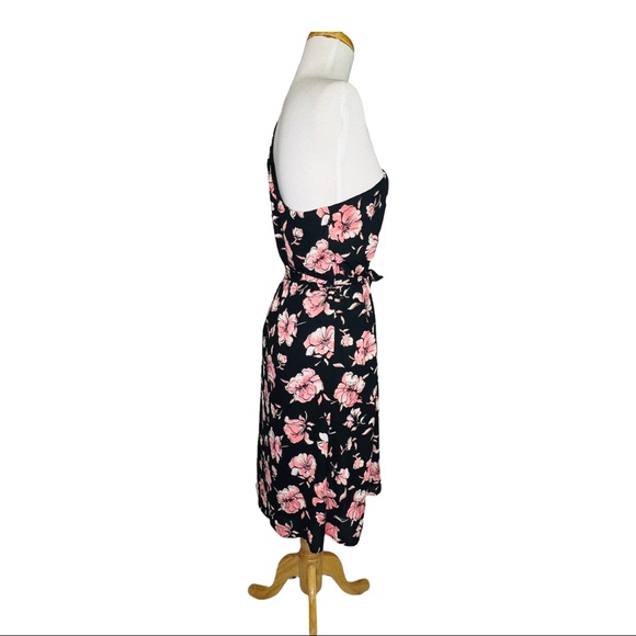 DR2 Daniel Rainn Nordstrom One Shoulder Dress A line Floral lightweight Sz M - Picture 5 of 13